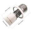E26 to E11 Light Socket Adapter,Porcelain Standard Medium E26/E27 Screw
