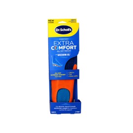 Dr. Scholl's Massaging Gel Extra Support Insoles, Men's Sizes 8-14 1 Pair (Pack of 5)