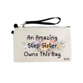 Gifts or Presents for Step Sister, an Amazing Step Sister Owns This Bag, Cosmetic Bags, Pencil Case - cb178