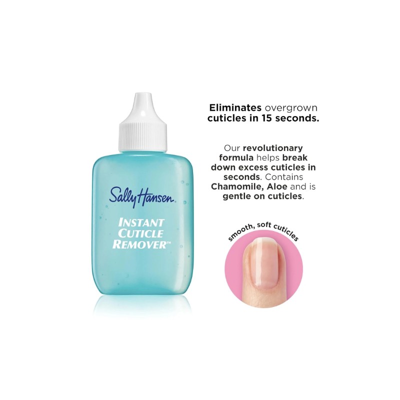 Sally Hansen Instant Cuticle Remover Nail Treatment Fast Drying Aloe