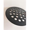 xumy Shower Drain Cover Round Matte Black Drain Strainer Screw