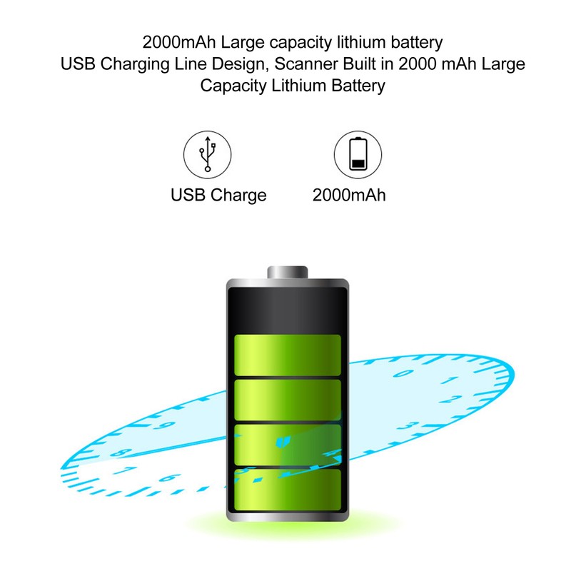 S8 1D 2D Wireless Barcode Scanner Quickly Accurately Handheld Bar