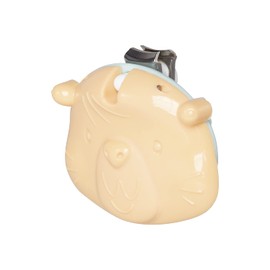 UNHEX - Fun Nail Clipper for Babies and Kids - Lightweight Nail Cutter, Manicure and Pedicure, Toenail Clippers - Baby Stuff, Self Care, Baby Essentials - Capybara Theme - Orange