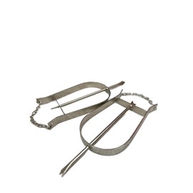 Arcos de ochosi 6.5" (2 piezas) herramientas de santeria arcos de ochosi santeria religion ifa herramientas de guerreros santeria cascarilla