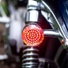 Eagle Lights Black 2” Harley Red Rear LED Turn Signals