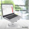 MENDELEEV STYLE Silver Laptop Stand for Desk with 360 Rotating