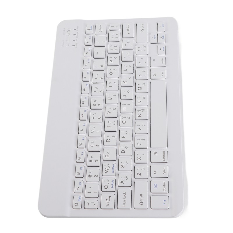 Keyboard 10 Inch UltraThin Wireless for Bluetooth Intelligent Computer Supplies(Arabic