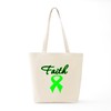 CafePress Lymphoma Faith Tote Bag Reusable Natural Beige Canvas Shopping