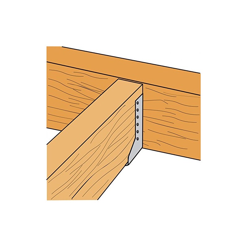 SIMPSONBSIN100/140 Joist Shoe BSI100 x 140 Hot-Dip Galvanised Internal Rated