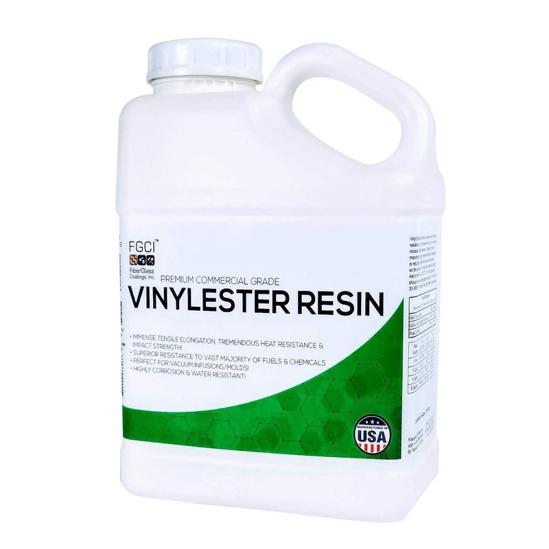 FGCI VINYL ESTER RESIN KIT, 1 GALLON KIT WITH 4