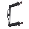 Dual Handle Aluminium Tray Stabilizer Rig Diving Underwater Camera Housings