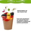 50 Pcs14 oz/16 oz Disposable Charcuterie Cups with Cocktail Picks
