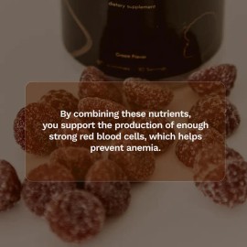 Women’s Energy Support Vitamin Bundle – B12, Iron & Vitamin D3 Supplements for Daily Wellness, Immune & Metabolism Support, 3-Bottle Set