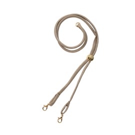 HS-001 Hat Strap, Chin Strap, Prevents Hat From Flying, Afterwards, Replacement, Stylish, Mask Strap, Neck Strap, beige/gold