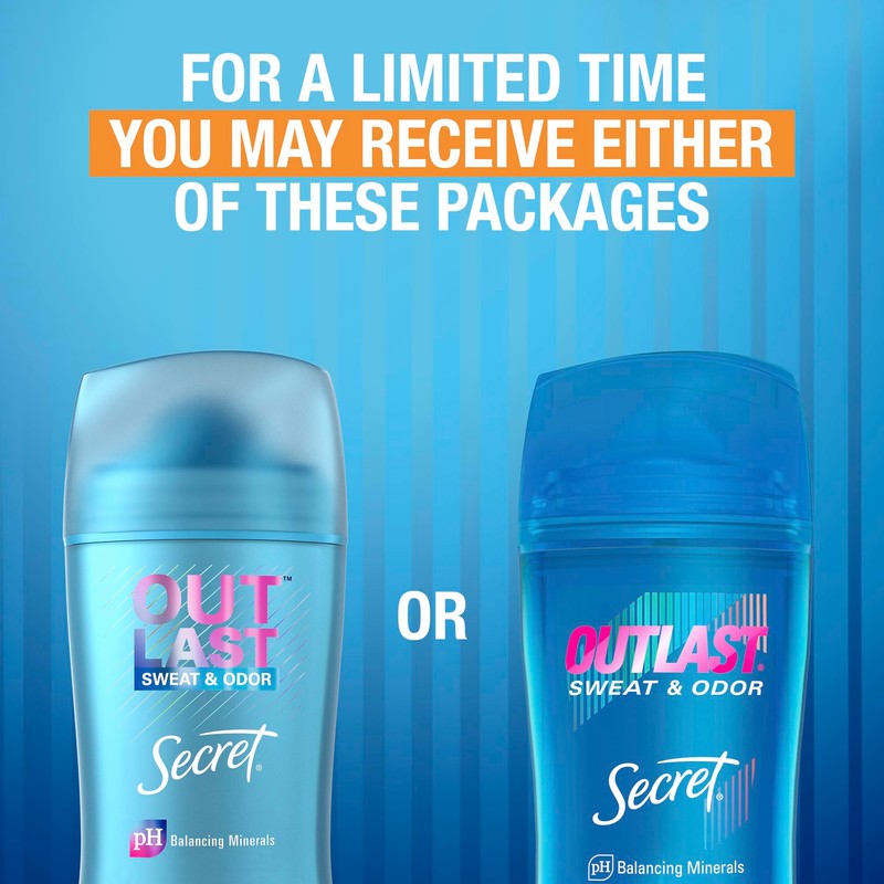 Secret Outlast Clear Gel Antiperspirant Deodorant for Women, Protecting Powder