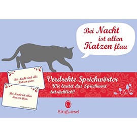 Verdrehte Sprichwörter. Das lustige Quiz-Spiel für Senioren. Ideal als Gedächtnistraining, Aktivierung, Beschäftigung. Auch bei Demenz.