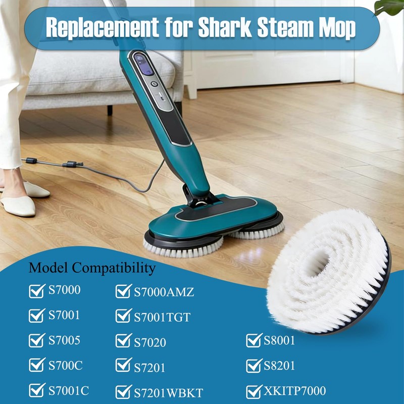 Steam Mop Brush Replacement for Shark S8201UKCP Automatic Steam Mop