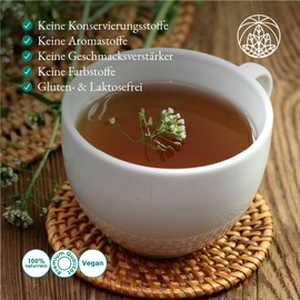 Shepherd’s Purse Tea Monte Nativo (300 g) - 100% pure and natural shepherd’s purse tea with no additives - Shepherd’s purse herb as herbal tea or as a tea gift - Aromatic herbal Tea - Hot or Ice-Tea