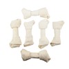 123 Treats - Dog Rawhide Knotted Bones 5-6” (25 Count)