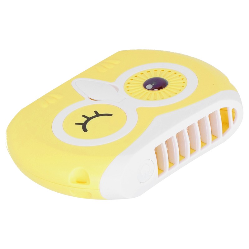 Aromatherapy Small Fan Originality Owl Cartoon Pattern Desktop Fan for