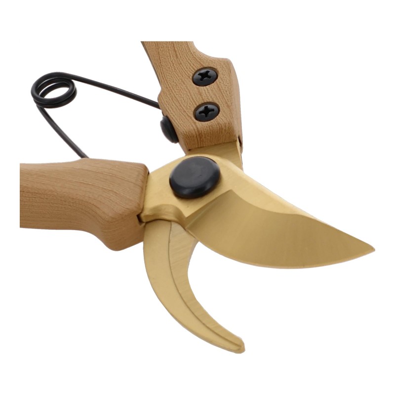 Sankyo Corporation sita Wood Style Titanium Coated Pruning Shears A820