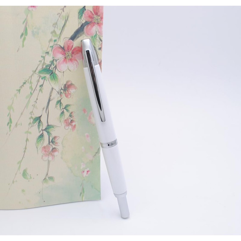 JINHAO 10 Press Fountain Pen Retractable Metal Pen with Ink