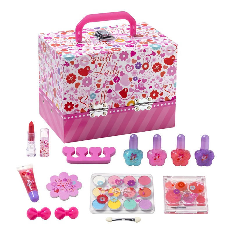 Small Lady Dot Vanity Makeup Box 221060