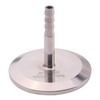 DERNORD 1.5" Tri Clamp to 0.5" Hose Barbed Adapter SUS304
