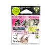 Gamakatsu 68713#10 Rose, Red Snapper King Nano Point (Krill Color)