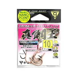Gamakatsu 68713#10 Rose, Red Snapper King Nano Point (Krill Color)