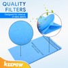12 Pack VF2000 Wet Dry Vac Filter Fit for Stinger
