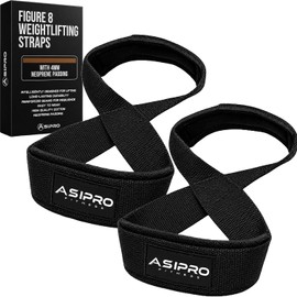 Correas de elevación para levantamiento de pesas, correas de levantamiento de pesas para hombres y mujeres, correas de muñeca, levantamiento de pesas, correas de gimnasio, figura 8 correas