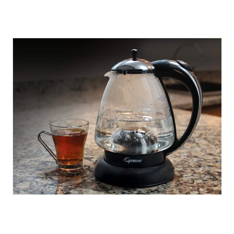 Capresso 259 Water Kettle, 10" x 8.25" x 6.25", Polished