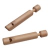 Bohue 2Pcs Wooden Sliding Clangers Slide Whistle Slide Whistles Creative