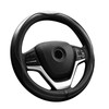 Valleycomfy Steering Wheel Covers Universal 15.75 inch - Genuine Leather,