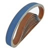 10 20mm x 520mm Zirconium Sanding Belts (40 Grit)