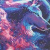 DAERLE 5D Diamond Painting Wolf Cloud Embroidery Full Diamond Painting