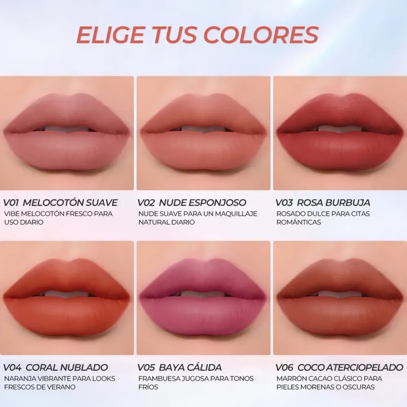 SACE LADY Labiales Líquidos Suave Air Cushion Mate Larga Super