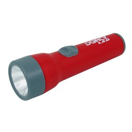 Dorcy Basic 1D LED Long Run Time Flashlight, Assorted Colors, 41-2460