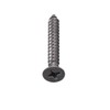 3x25mm Countersunk Tapping Screws (Stainless Steel/Black/ 28 Pieces) EA949AS-325