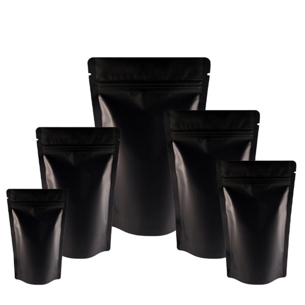 50pcs Sealable Matt Pouches Resealable Bags Ziplock, Sealable Matt Bags