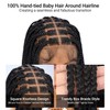 SUPERNOVA 36 Inch Knotless Box Braided Wigs With Baby Hair