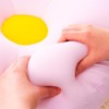 MOGU Beads Cushion, Flower, Clear Pink, Flower (Total Length: Approx.
