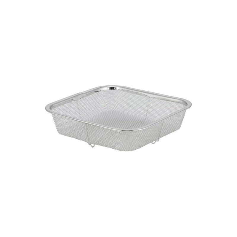 Shimomura Planning Colander, Square Shape, 7.1 inches (18 cm), Made