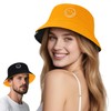 Durio SmileyWorld® Women's Cotton Bucket Hat Men's Reversible Sun Hat