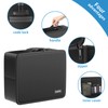 Fireproof Safe Photo Storage Box with 18 Inner 4" x
