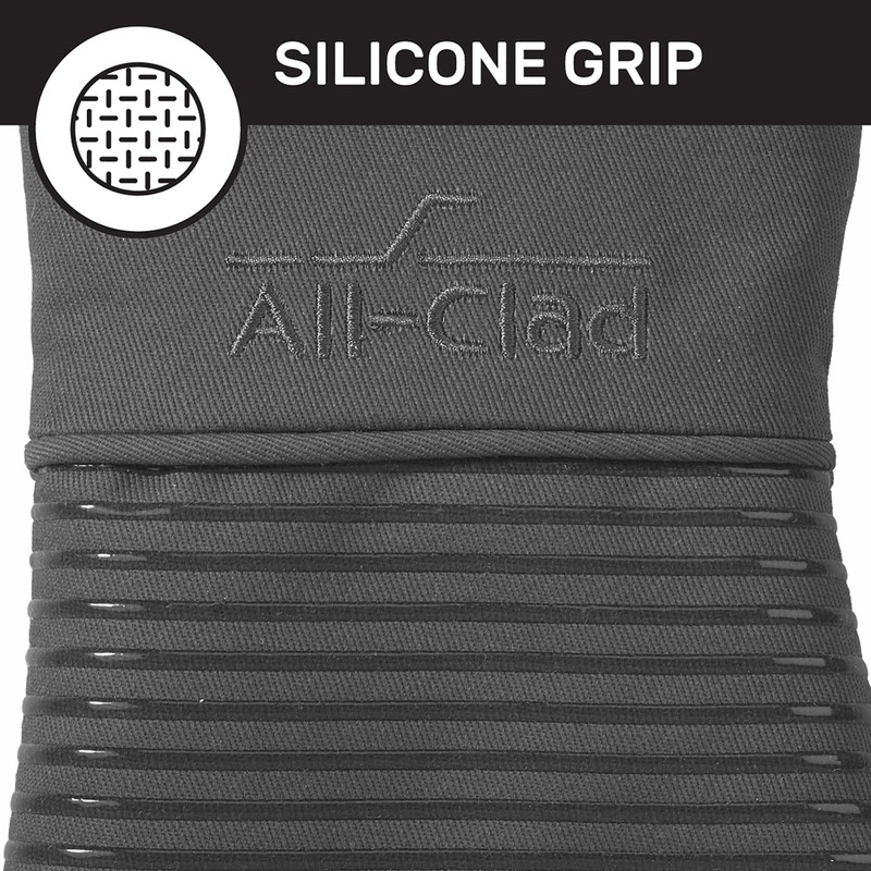 All-Clad Silicone Oven Mitts: Heat Resistant up to 500 Degrees