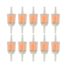 CocoMocart Gas Inline Fuel Filters with magnet for Kawasaki Kohler Briggs & Stratton John Deere 1/4 Inch x 5/16 Inch (Pack of 10)