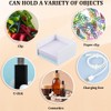 CRASPIRE White Sticky Note Holder 3x3 Inch Plastic Notepad Holder