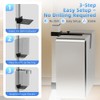 OUTFINE Under Desk PC Mount for Standing Desk, Clamp-On CPU